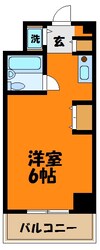 コスモハイム元住吉の物件間取画像